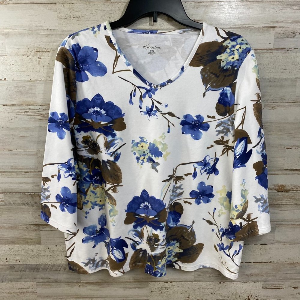 Kim Rogers Women's Top Size PXL